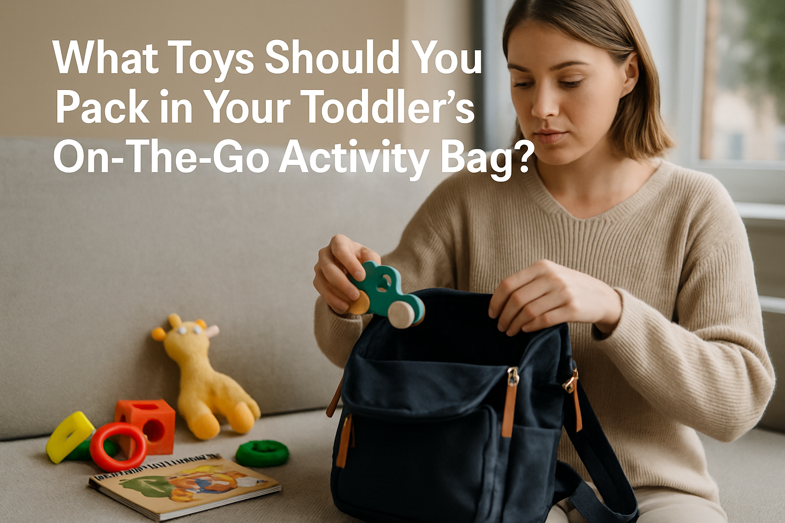 What Toys Should You Pack in Your Toddler's On-The-Go Activity Bag?