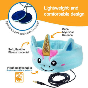 CozyTunes ultra-soft animal audio learning headband for kids with wireless Bluetooth and zero ear pressure design