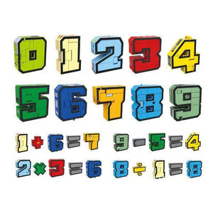 Digital Deformation Transforming Robot Building Blocks Toy