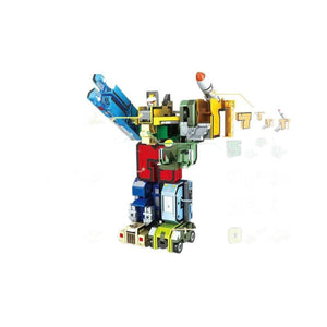 Digital Deformation Transforming Robot Building Blocks Toy
