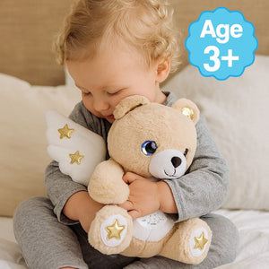 AI StoryBuddy smart plush companion for kids with interactive AI, storytelling, and star projection features