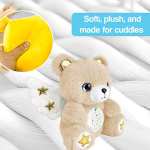 AI StoryBuddy smart plush companion toy for kids with interactive AI, storytelling, and star projection features