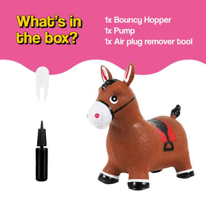 My First Bouncy Pet toddler toy in thick burst-resistant PVC with easy-grip handles and non-slip feet for indoor and outdoor play