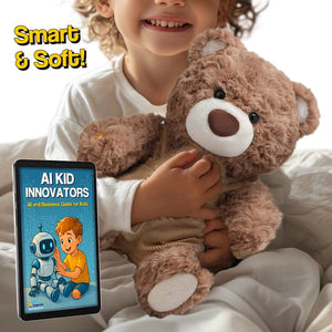 Mama & Papa Bear AI-powered plushie for interactive storytelling and learning with kids aged 3+
