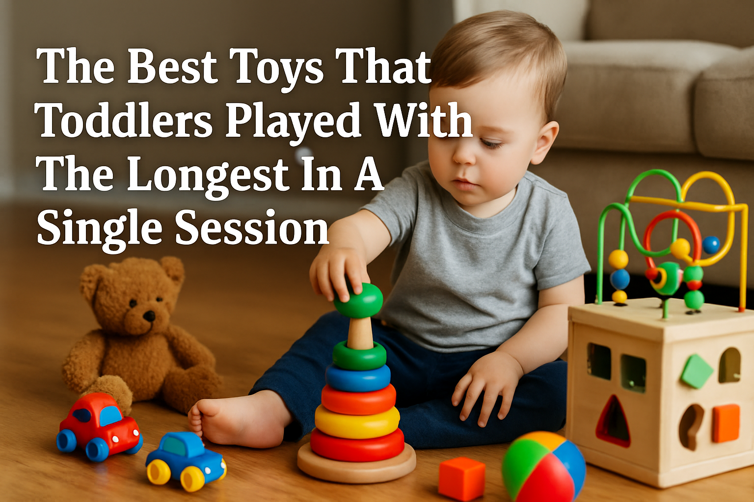 The Best Toys That Toddlers Played With The Longest In A Single Session
