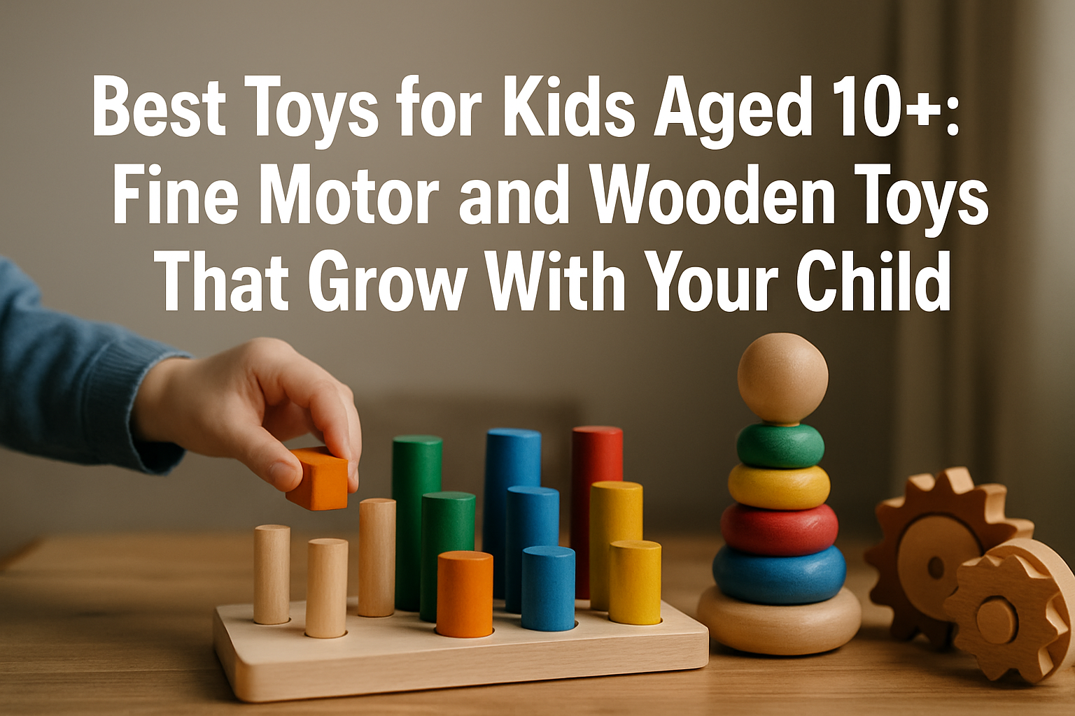 Best Toys for Kids Aged 10+: Fine Motor and Wooden Toys That Grow With Your Child