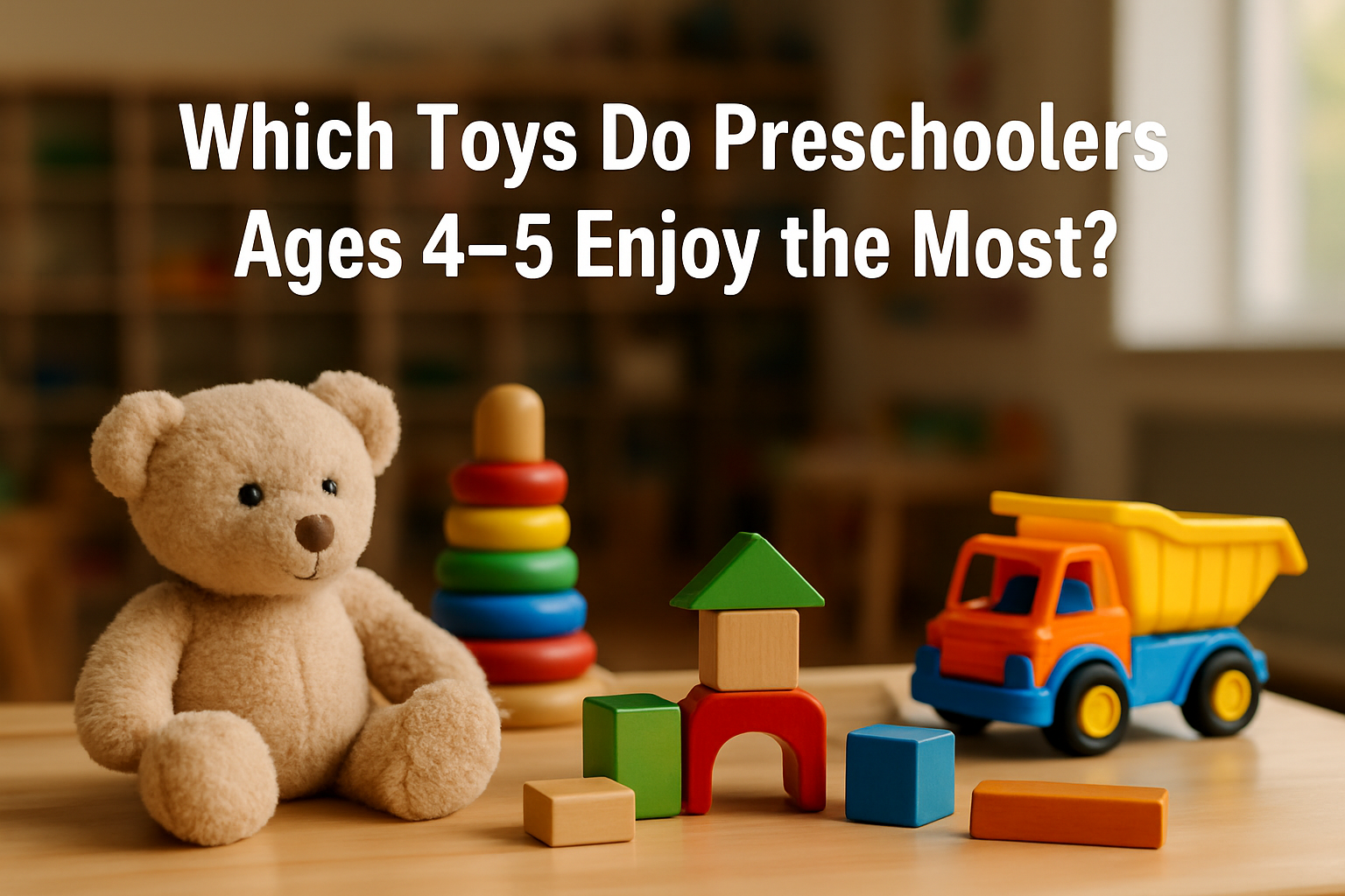 Which Toys Do Preschoolers Ages 4–5 Enjoy the Most?