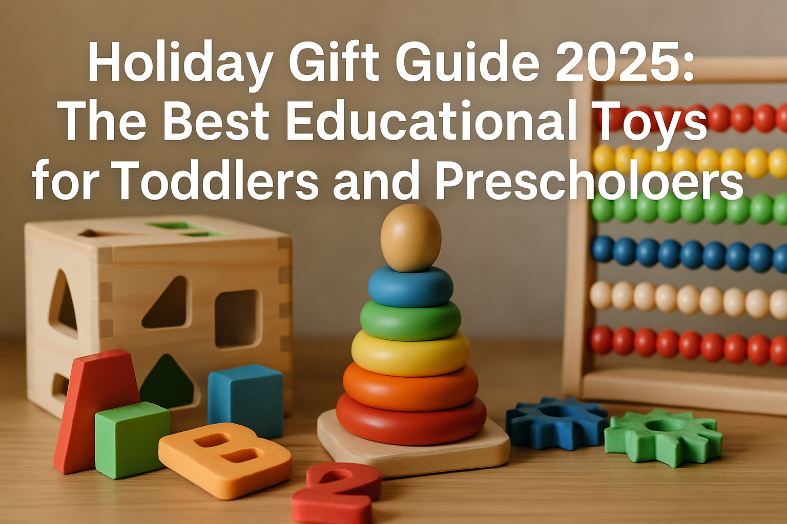 Holiday Gift Guide 2025: The Best Educational Toys for Toddlers and Preschoolers