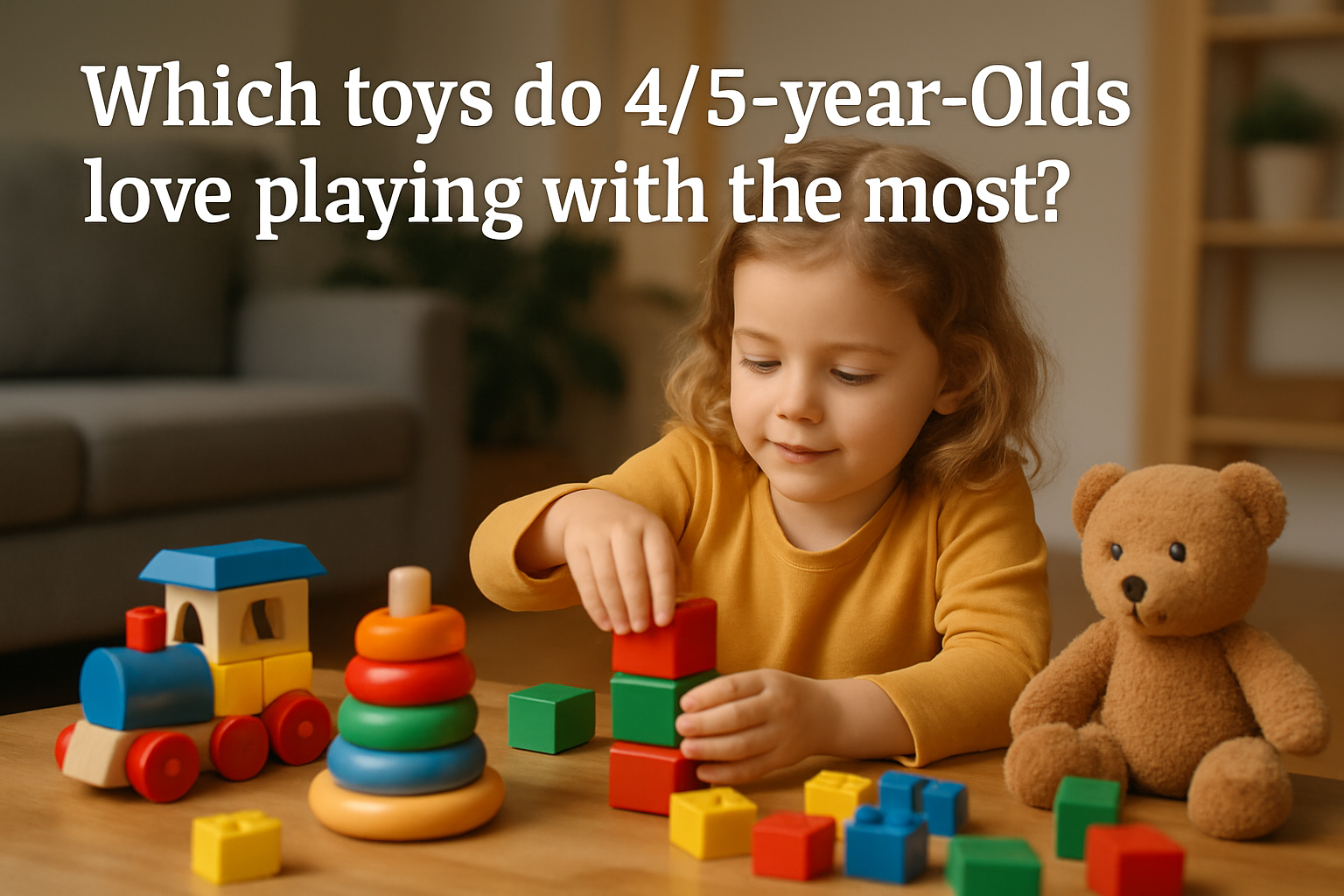 Which Toys Do 4/5-Year-Olds Love Playing With the Most?