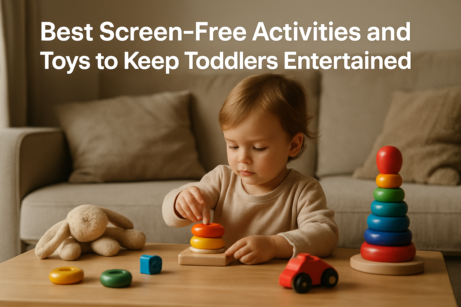 Best Screen-Free Activities and Toys to Keep Toddlers Entertained