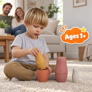 Silicone Nesting Bears – for babies and toddlers