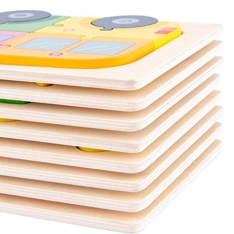 Montessori 3D Animal Shaped Puzzle (Set of 3)