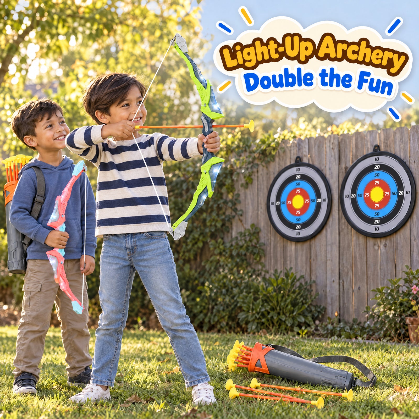 LED Bow and Arrow