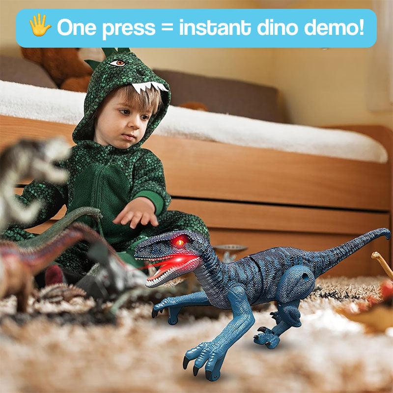 Remote Control Dinosaur with Lights, Sound & Motion