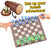 Magnetic Mushroom-Themed Chess Set