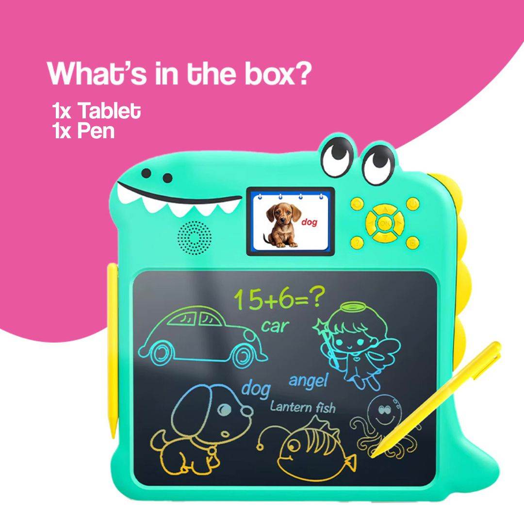TinyTutor Interactive Dual Screen Learning Pad