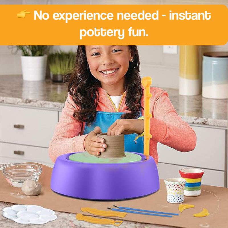 Complete Mini Pottery Workshop Kit