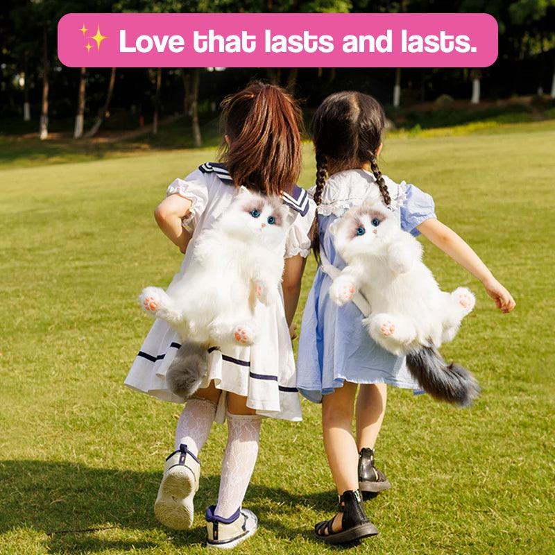 Ultra-Soft Snuggly Ragdoll Cat Backpack