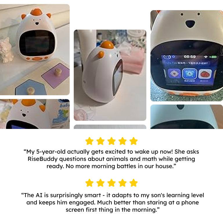 AI Powered RiseBuddy Smart Learning Alarm Clock