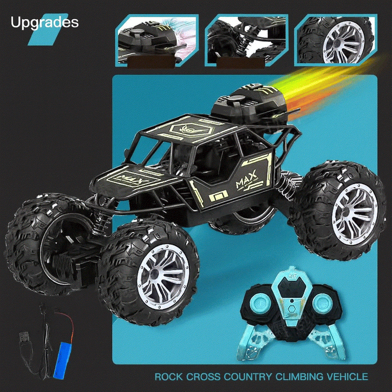 4-Channel Alloy Off-Road Remote Control Vehicle