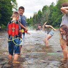 Firefighting Water Gun Backpack Toy