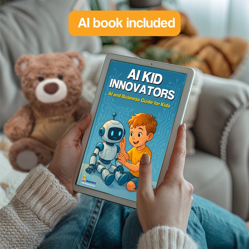 Mama & Papa Bear AI powered plushie with interactive storytelling and learning features for children