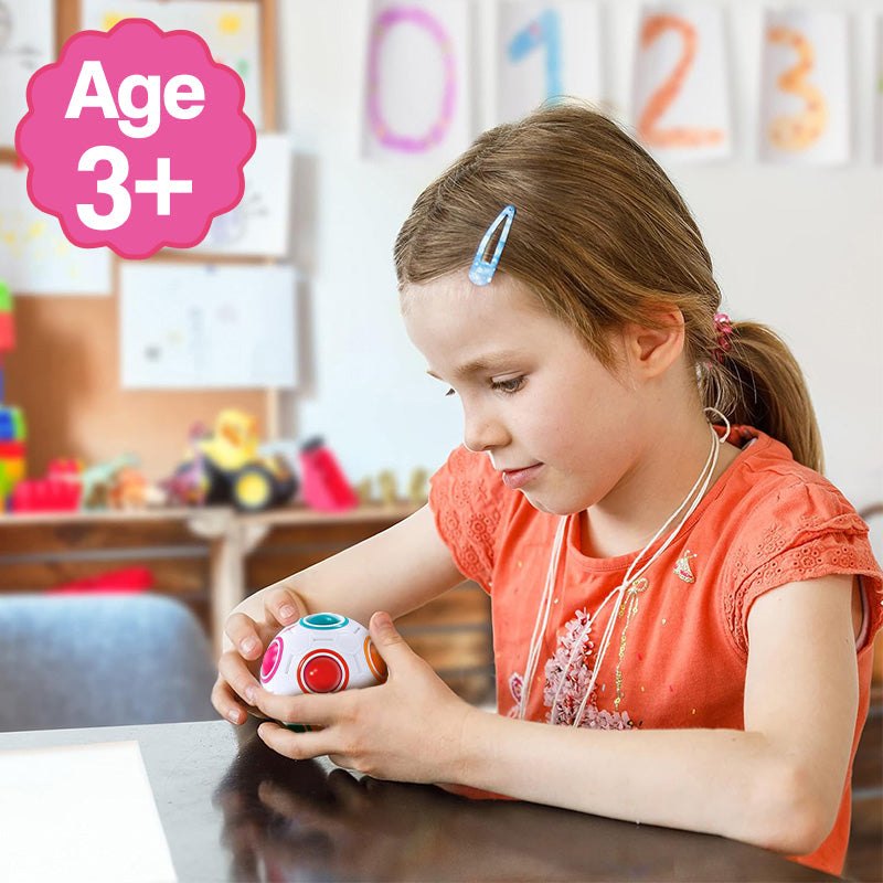 RainbowMatch STEM Brain Puzzle Ball