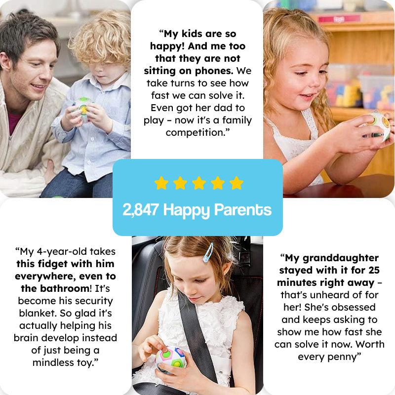 RainbowMatch STEM Brain Puzzle Ball