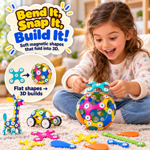 3D Magnetic Soft STEM Building Blocks