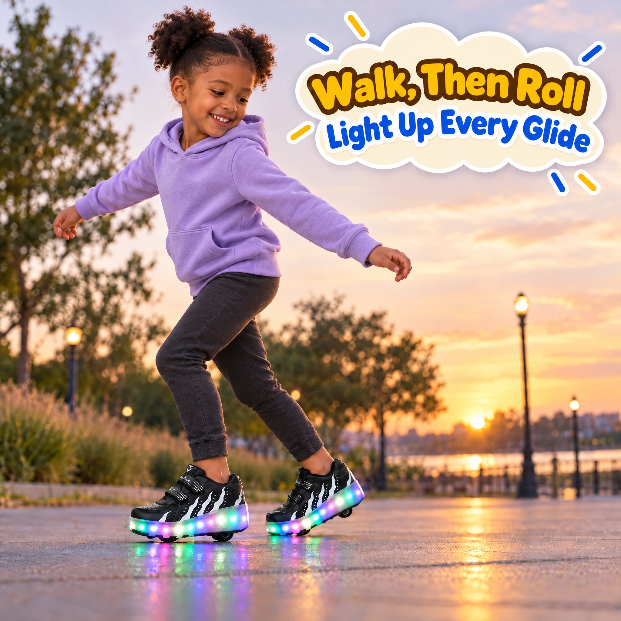 2-in-1 Convertible Skate Shoes