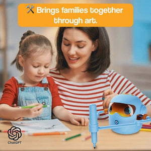 DrawMaster: AI Powered Drawing Teacher Robot