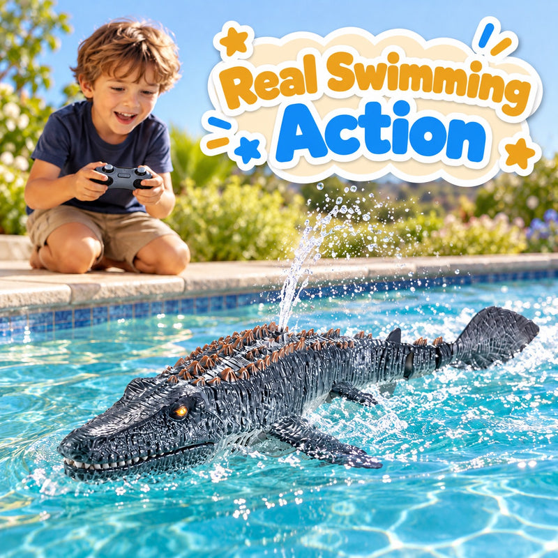 Remote Control Mosasaurus Toy Boat