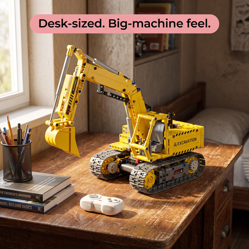 5-in-1 Remote Control Construction Building Block Kit