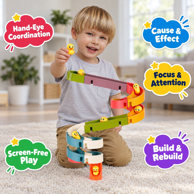 Duck Slide Bath Track Builder