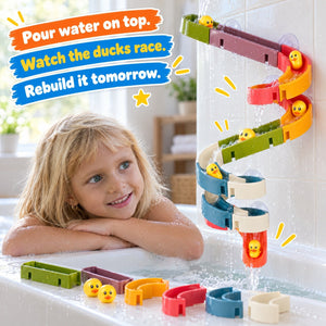 Duck Slide Bath Track Builder