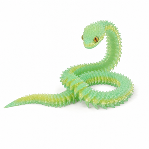 Articulated 3D-Printed Viper Snake