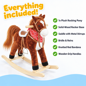 Plush Rocking Horse