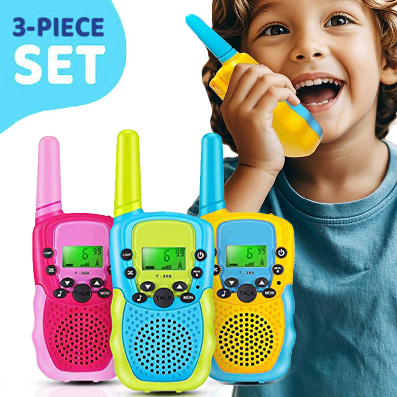The Kids Walkie Talkie (3-Piece Set)
