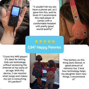 The MP3 Player With Headset